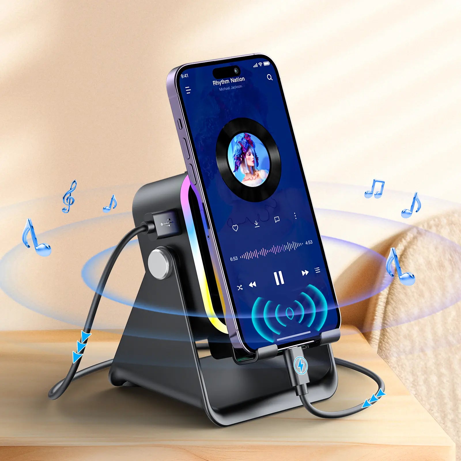3-in-1 Magnetic Wireless Charging Station